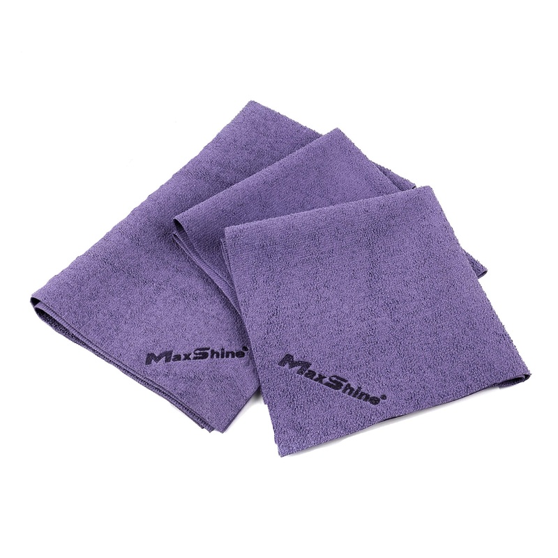 Maxshine 300GSM Edgeless PU Coated Microfiber Towel 3 Pack