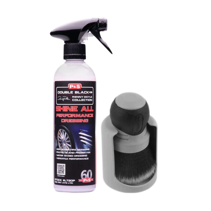 P&S Tyre Shine & Brush Bundle|473ml
