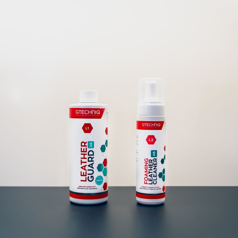 GTECHNIQ L1 Leather Guard and L2 Leather Cleaner Bundle