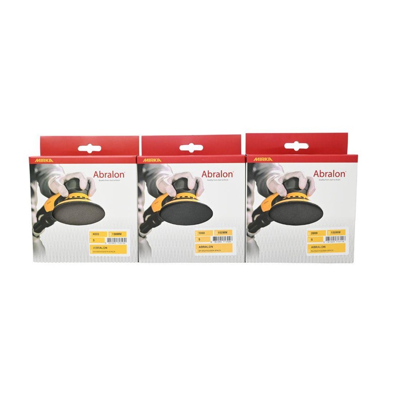Mirka Abralon Foam Sanding Discs 6Inch 150mm
