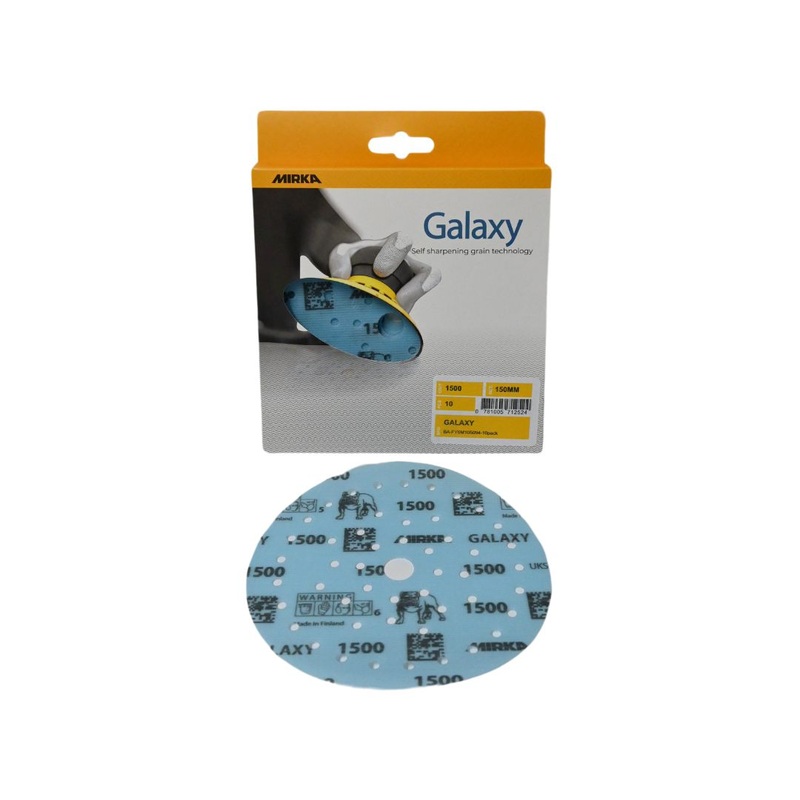 Mirka Galaxy Sanding Discs 150mm 6Inch