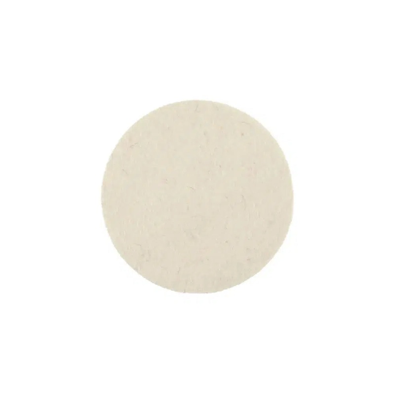 Mirka Glass Polishing Felt Pad Grip White 2 Pack