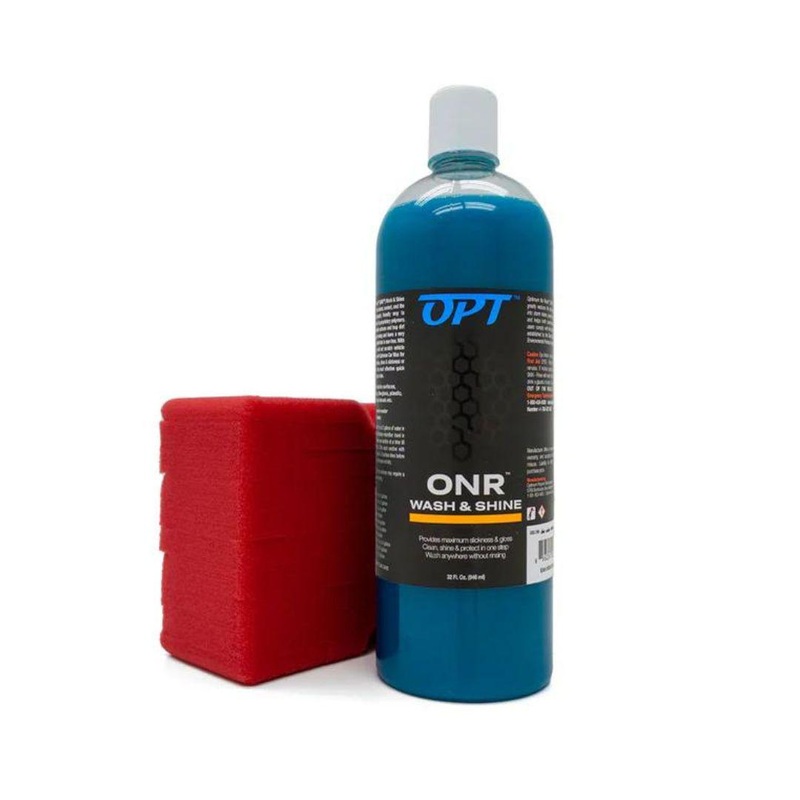 Optimum ONR Rinseless Wash Kit V5 | No Rinse & The Big Red Sponge