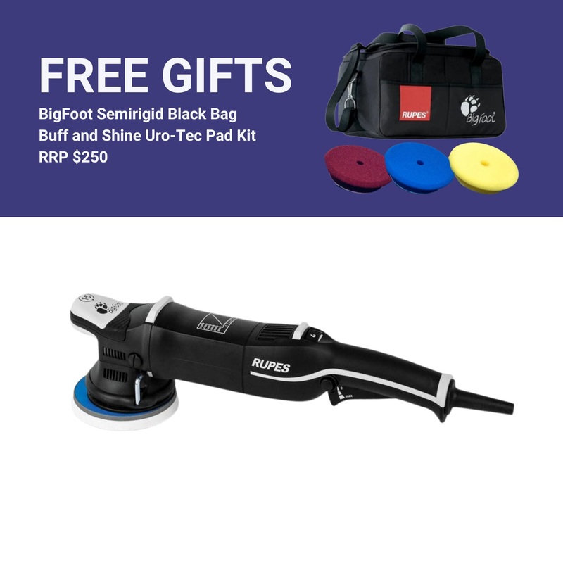RUPES BigFoot DA Random Orbital Polisher LHR15 Mark III 125mm 5Inch